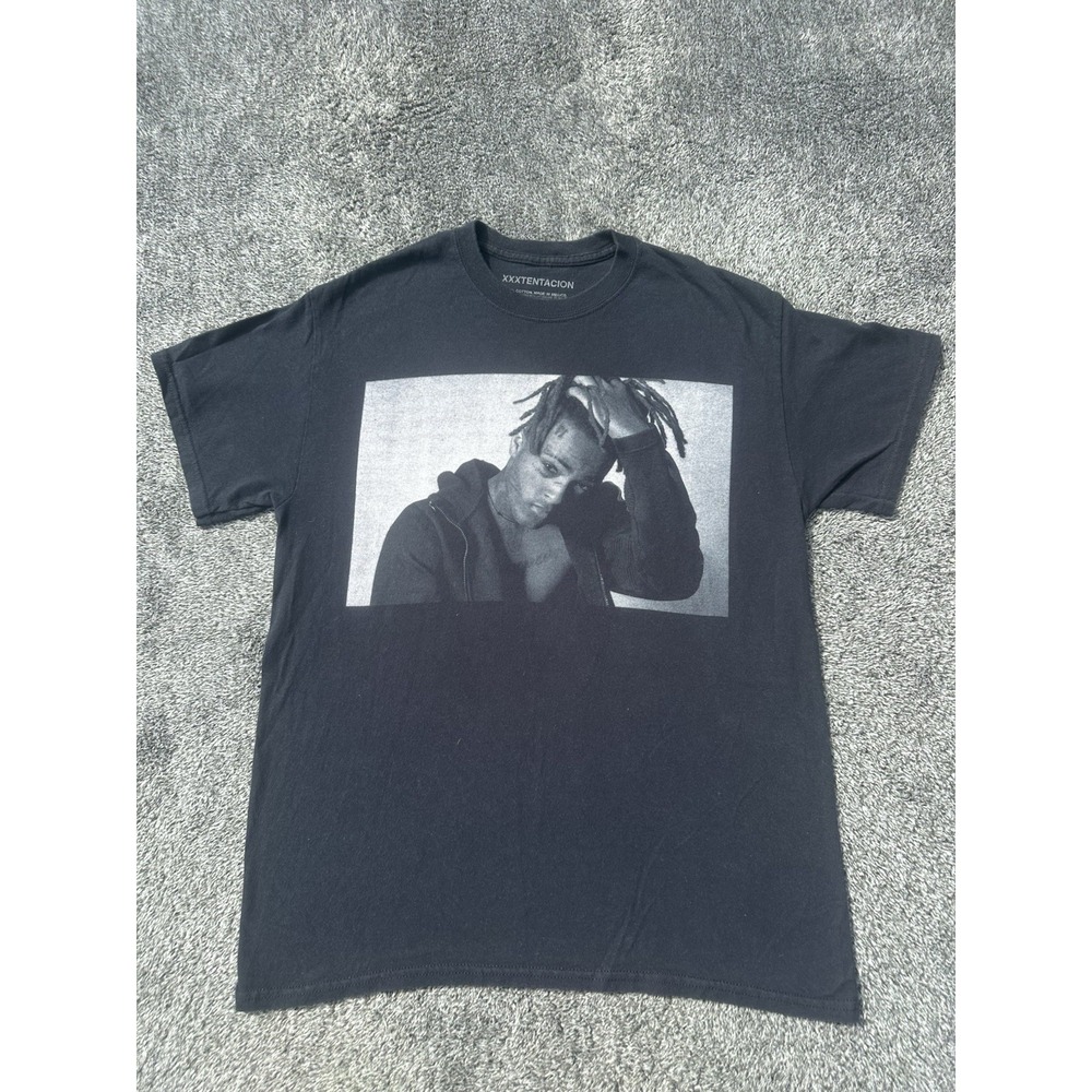 XXXTentacion 2019 Bad Vibes Forever T Shirt Mens M Black XXX Rap Hip Hop Tee